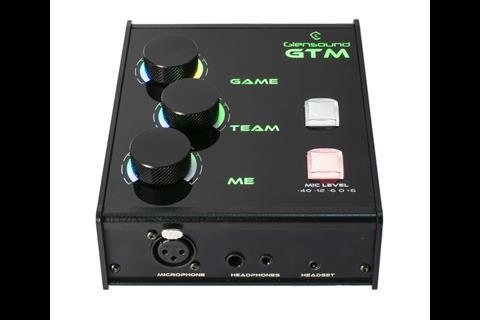 Glensound GTM interface top lit shot